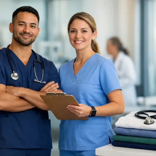 Custom Healthcare Uniforms That Work Hard