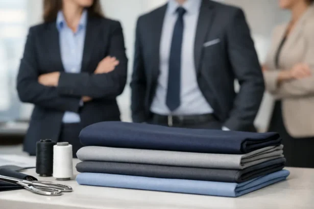 Best Fabrics for Corporate Uniforms That Perform