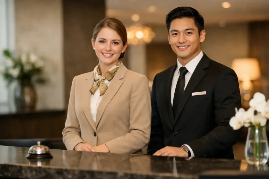 Hotel Front Desk Uniforms That Set the Tone