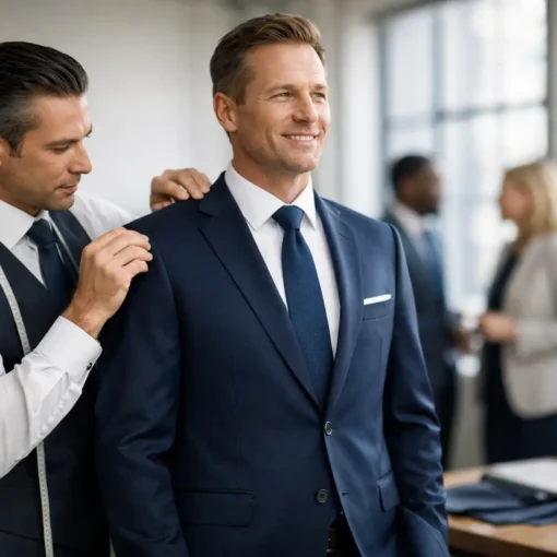 How a Corporate Suit Tailor Strengthens Your Brand