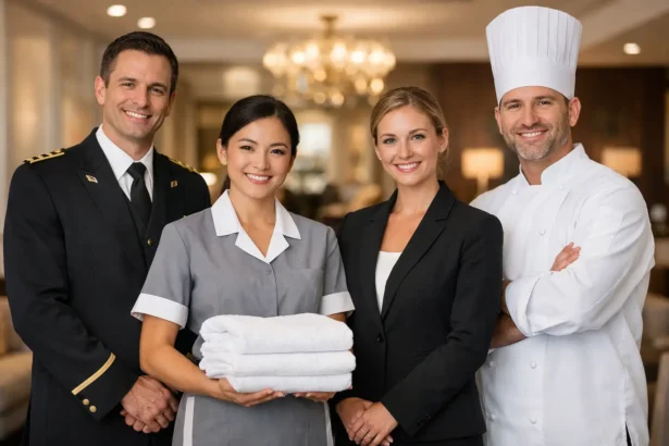 Best Uniforms for Hotel Staff That Perform