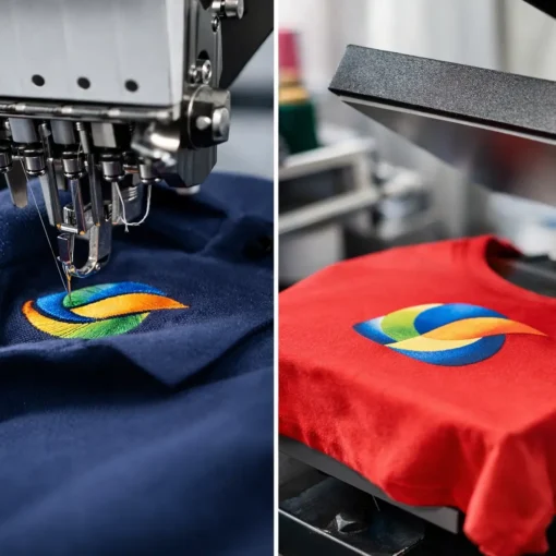 Embroidered Uniforms vs Printed Uniforms Compared