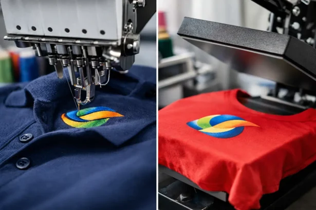 Embroidered Uniforms vs Printed Uniforms Compared